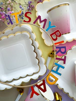 Ободок С Днем Рождения It's my birthday золото 1 шт, 17 см — изображение 10