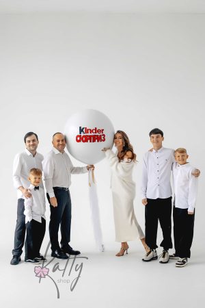 шар сюрприз kinder на гендер пати